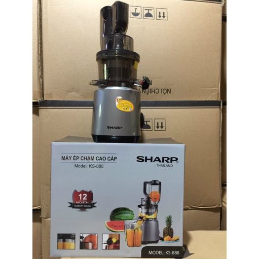 Máy ép chậm , Máy ép trái cây hoa quả sharp KS 888