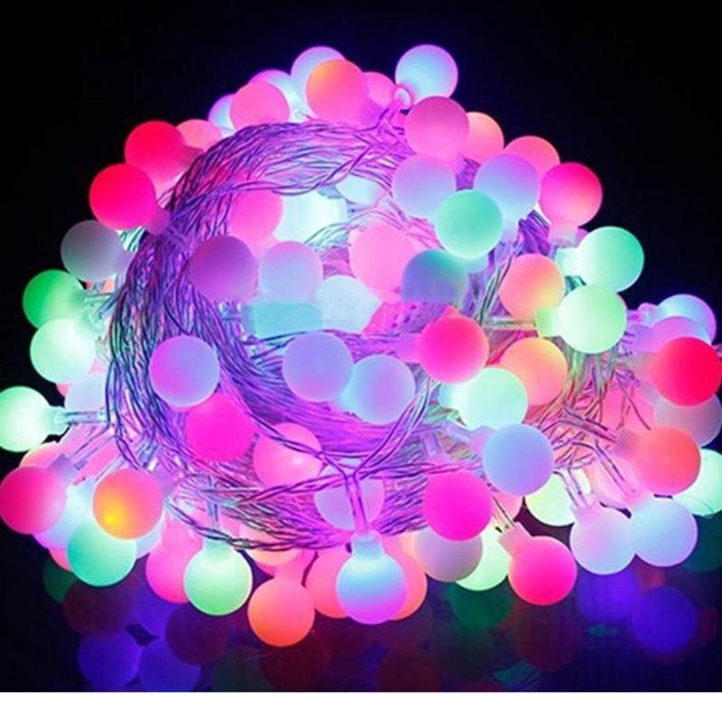 Dây led chớp bi đục [ chớp đủ màu - dài 10m]