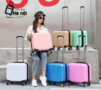 Vali kéo cá nhân - kẻ sọc chất liệu nhựa ABS