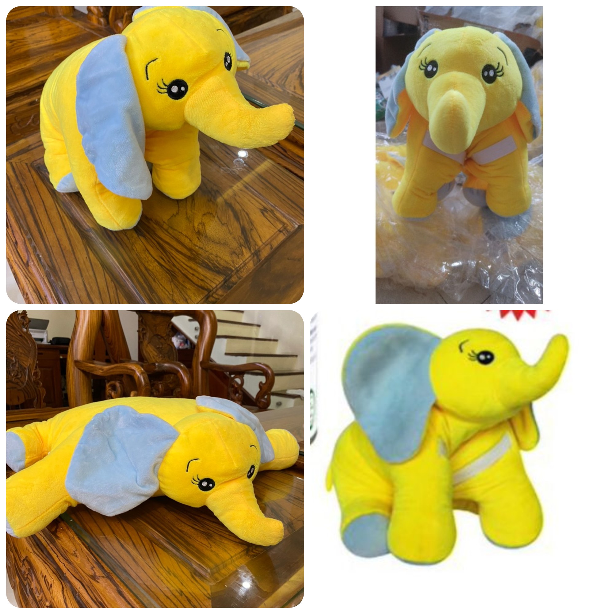 Gối đi xe máy voi cho bé 🎁 quà tặng từ sữa nutren.