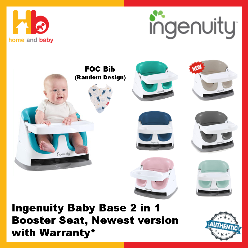 Ingenuity Baby Base 2-in-1 Booster Feeding And Floor Seat With Self-storing  Tray - Cashmere : Target