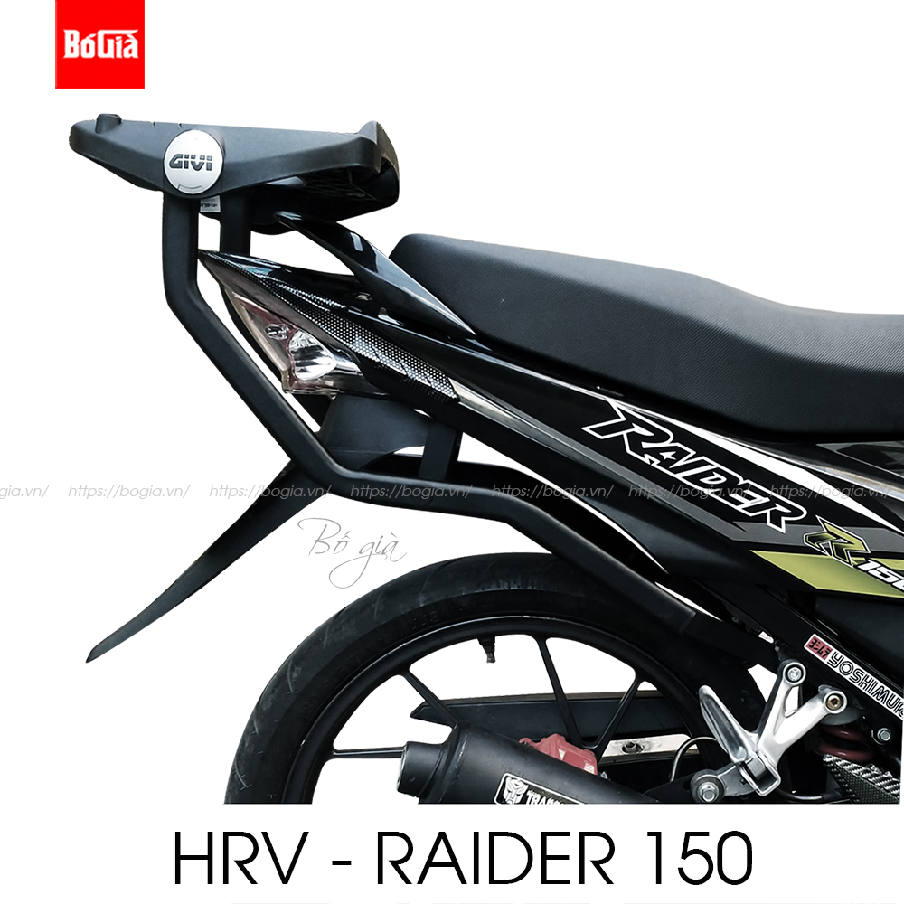 Baga Givi HRV Raider R150 / Belang | Raider Xăng Cơ - Bogia.vn