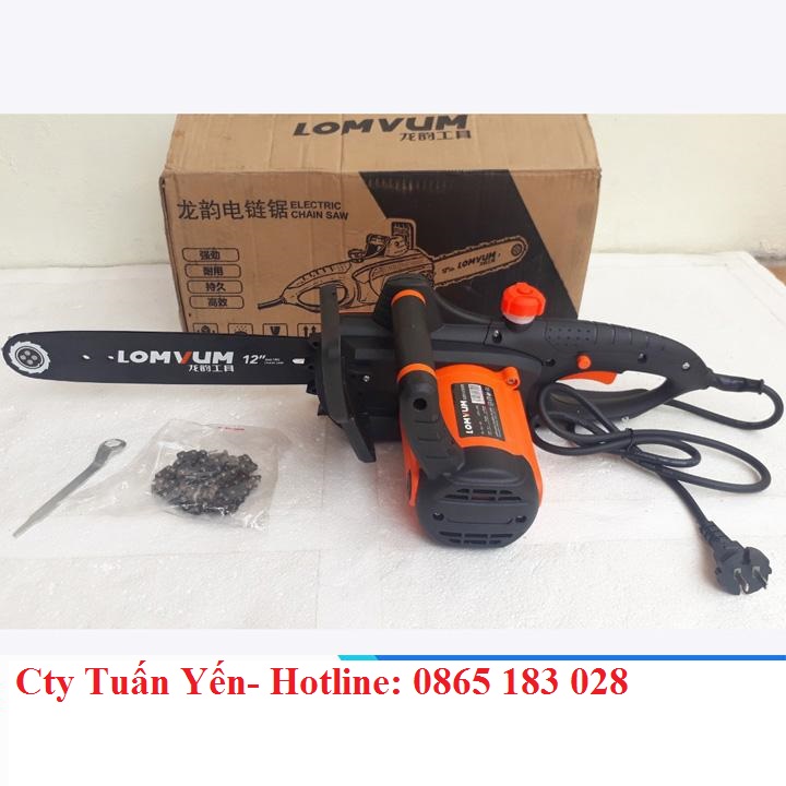 Máy cưa xích điện 220v-2100w , máy cưa xích