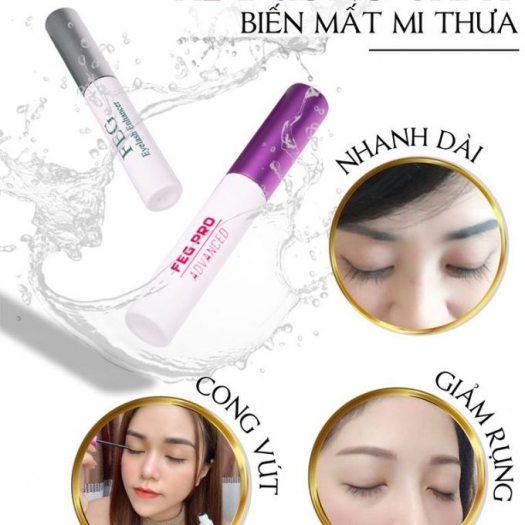 Combo 2 cây dưỡng mi Feg Xanh Hồng (Ngày - đêm)