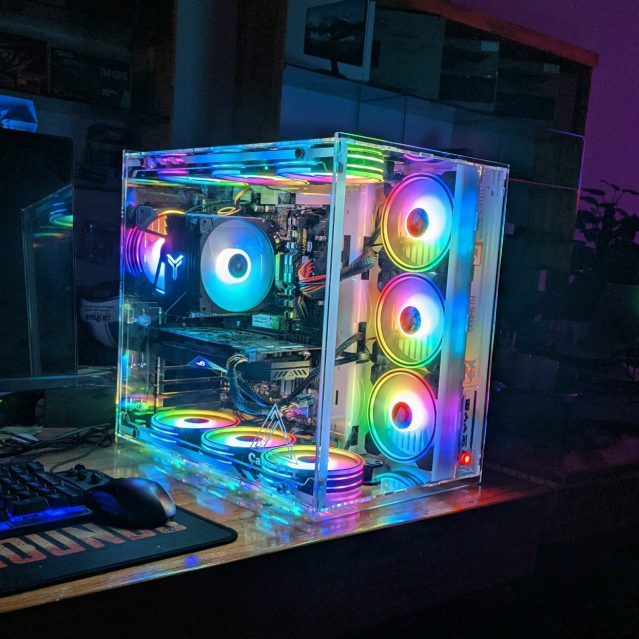 Vỏ case pc - vtt-v3 - vỏ case máy tính độc đáo