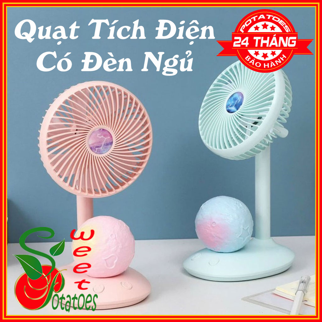 [HÀNG TỐT] Quạt Mini Sạc Điện, Quạt Mini Cầm Tay, Quạt Điện Mini Du Lịch Có Pin Sạc Tích Điện Tuỳ Chỉnh 3 Cấp Độ Siêu Mát (Nhiều Màu)