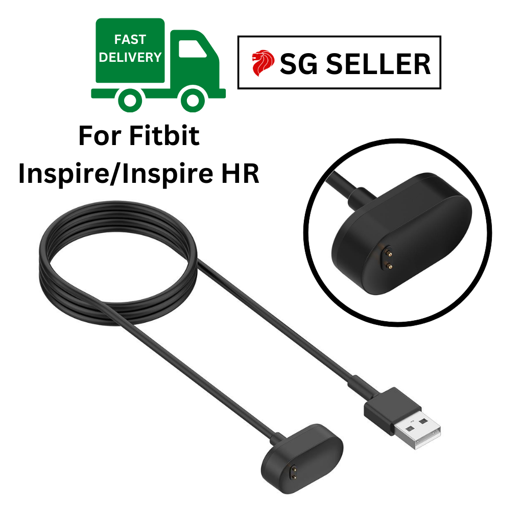 Fitbit Inspire Hr Charger Cable - 100Cm Usb Charging Cable For