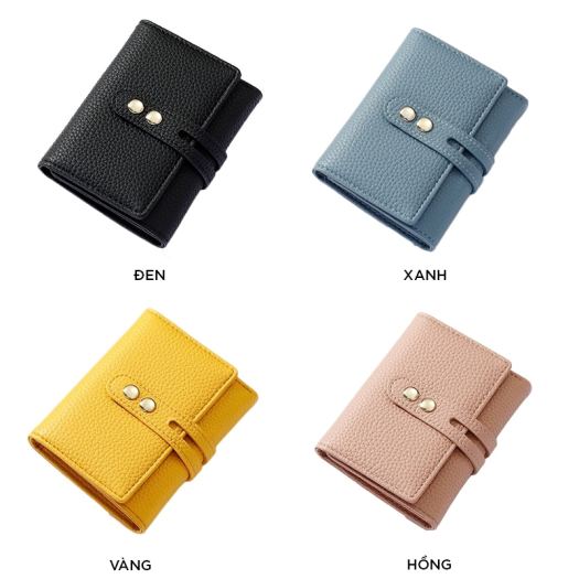 ℗  Ví nữ cầm tay TAOMICMIC mini ngắn nhỏ gọn bỏ túi nhiều ngăn thời trang cao cấp LOT STORE  VD439