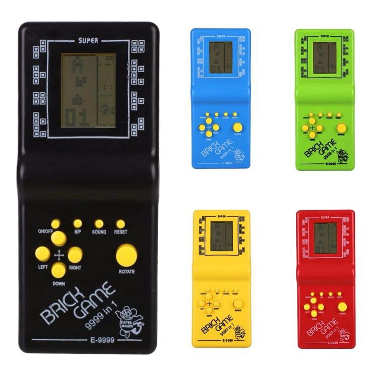 Elife Original Funny Tetris Brick Game Kids Handheld Game Machine Color |  Lazada