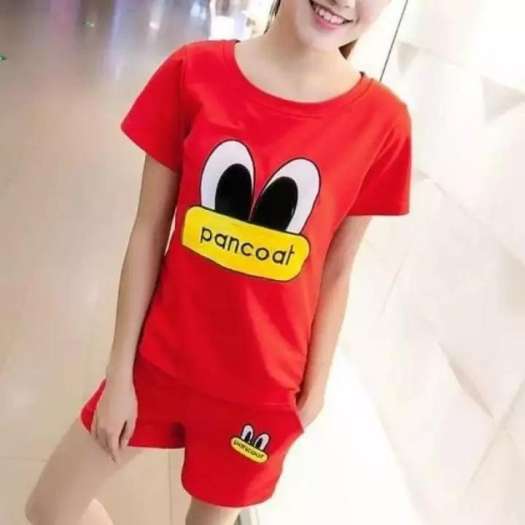 Đồ Bộ Áo Thun Nữ  + Quần Đùi Sọt Thể Thao, Ở Nhà, Đi Ngủ Thời Trang Mới - BT Fashion (ĐN03)