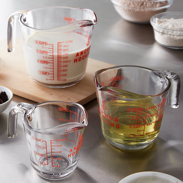 Ca đong thuỷ tinh chia vạch đo lường 500, 1000 ml có mỏ rót
