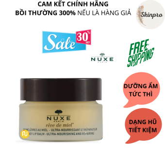 Son dưỡng môi NUXE Pháp dạng hũ SKINPRO