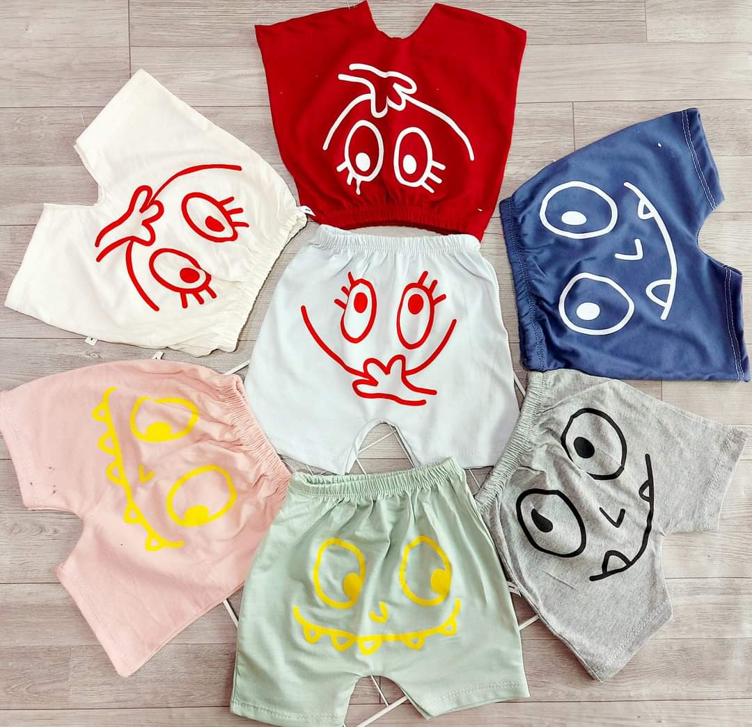 Combo 10 quần đùi chục mông thú cực xinh chất thun mềm mịn cho bé size 6-18kg