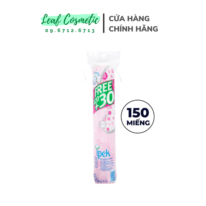 [ Chính Hãng - 150 Miếng ] Bông Tẩy Trang IPEK Thổ Nhĩ Kỳ