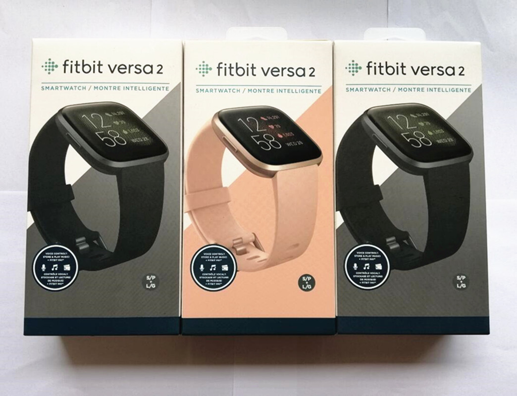 Fitbit Versa 2 Smartwatch - Full Touch Screen, Alexa Built-In