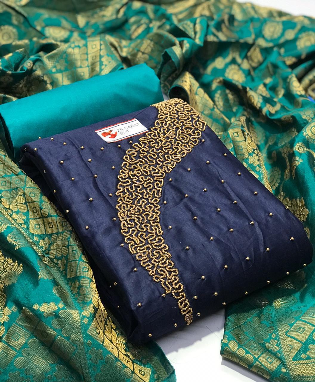 Punjabi deals suit material