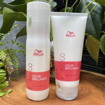 Cặp gội xả dưỡng tóc nhuộm Wella INVIGO Color Brilliance 250ml/200ml
