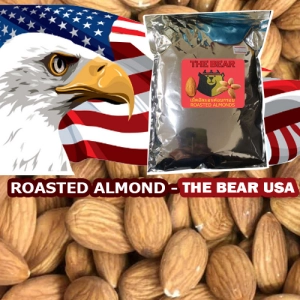 ภาพหน้าปกสินค้าRoasted Almond 500g (THE BEAR Brand) - อัลมอนด์อบ พร้อมทาน (ถุง 500g) อบใหม่ๆหอมอร่อย/Roasted Almond ที่เกี่ยวข้อง