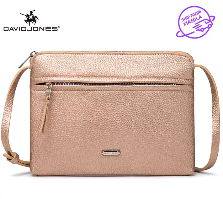 David Jones Paris sling bag for women leather crossbody bag messenger bags  ladies shoulder bag woman handbag 2022