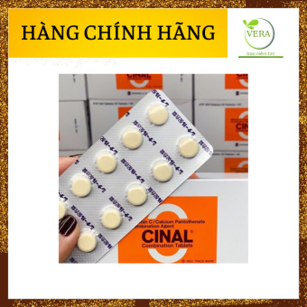 Viên uống Vitamin C Cinal nội địa Nhật hộp 100 viên