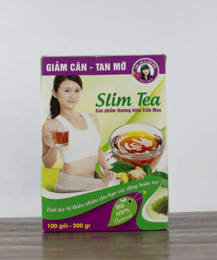 TRÀ GIẢM CÂN - TAN MỠ SLIM TEA TRẦN MAO