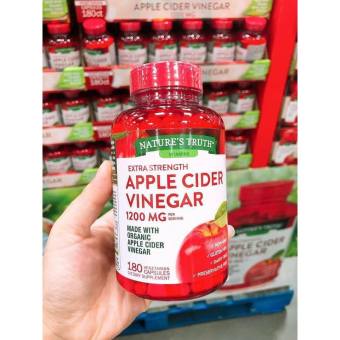 Viên Giấm Táo Giảm Cân Apple Cider Vinegar 1200mg - 180 viên_ Hàng Mỹ
