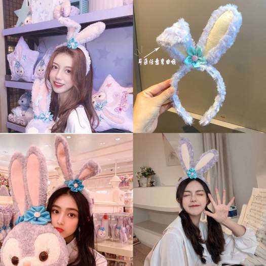 Bờm tóc tai thỏ xinh xắn đáng