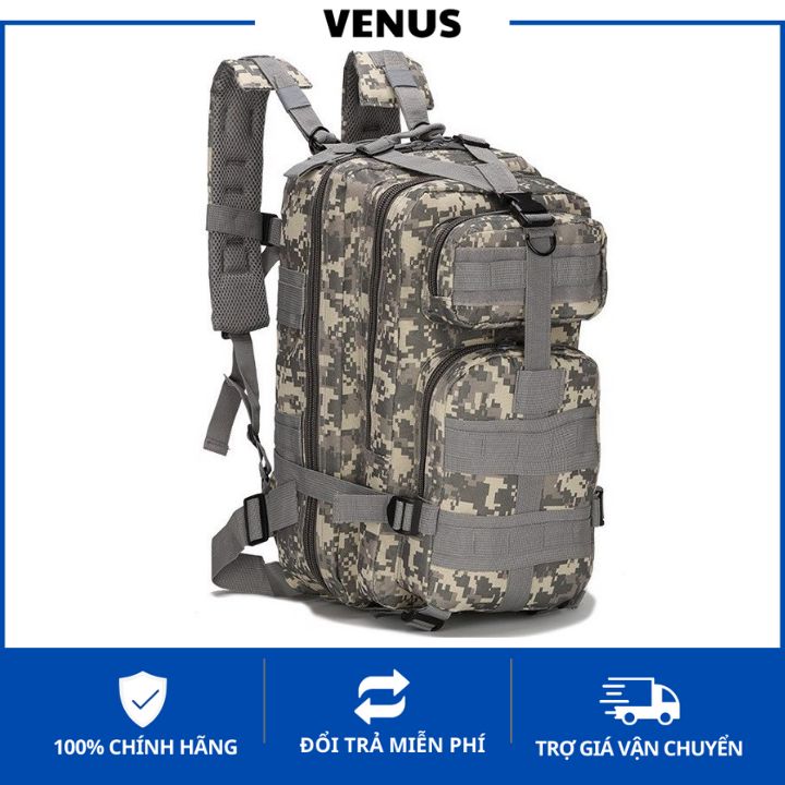 Balo Phượt Ngoài Trời Quân Đội, Balo chiến thuật 3P, Balo du lịch phượt thời trang lính cao cấp 30L
