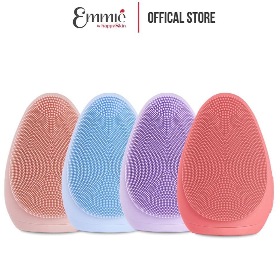 Máy Rửa Mặt Cầm Tay Hỗ Trợ Se Khít Lỗ Chân Lông Chính Hãng EMMIÉ BY HAPPYSKIN - Premium Facial Cleansing Brush