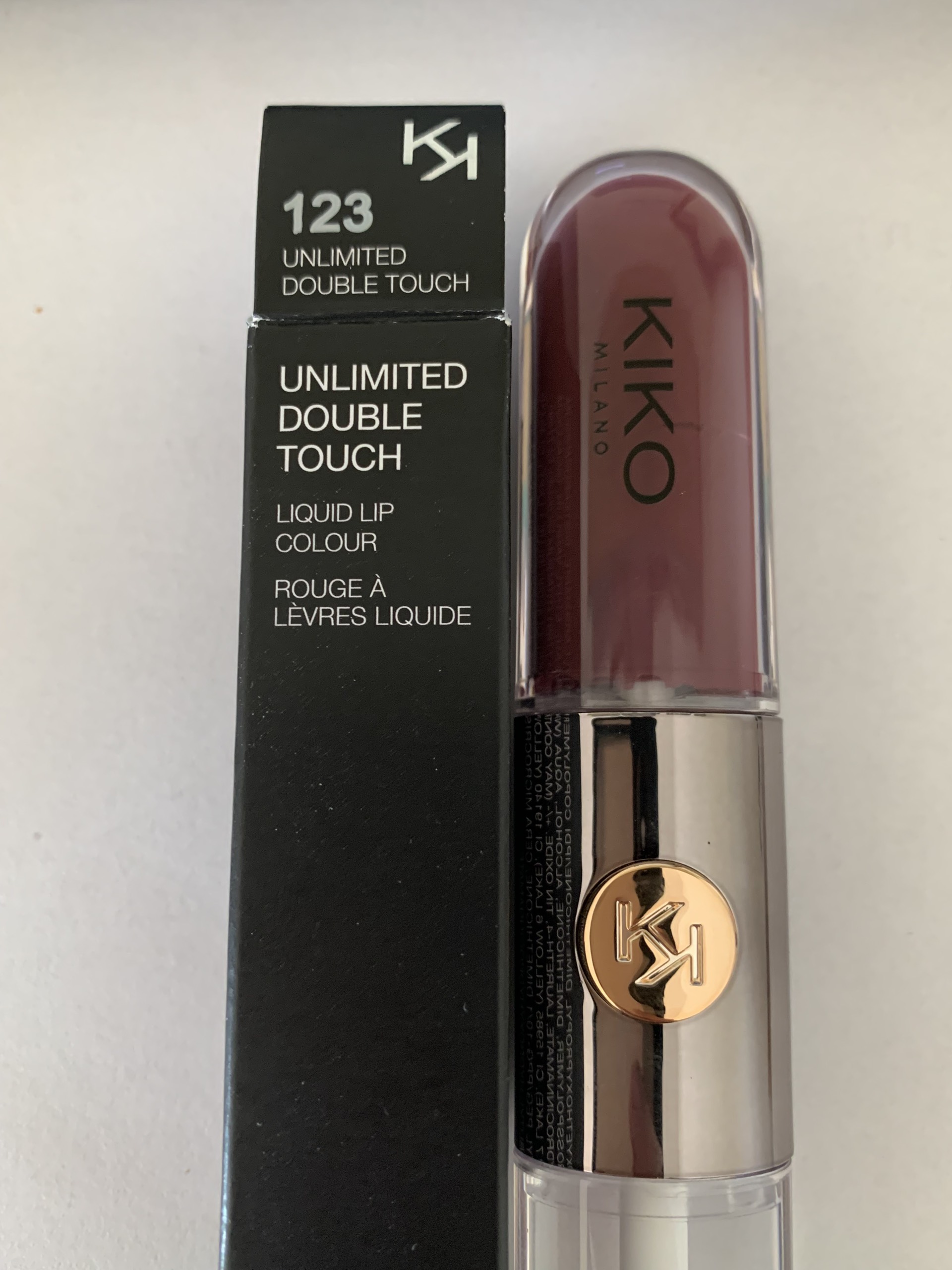 Son kem siêu lì - Son Kiko 2 đầu - Unlimited Double Touch (2 đầu: lì + bóng): lâu trôi không khô môi