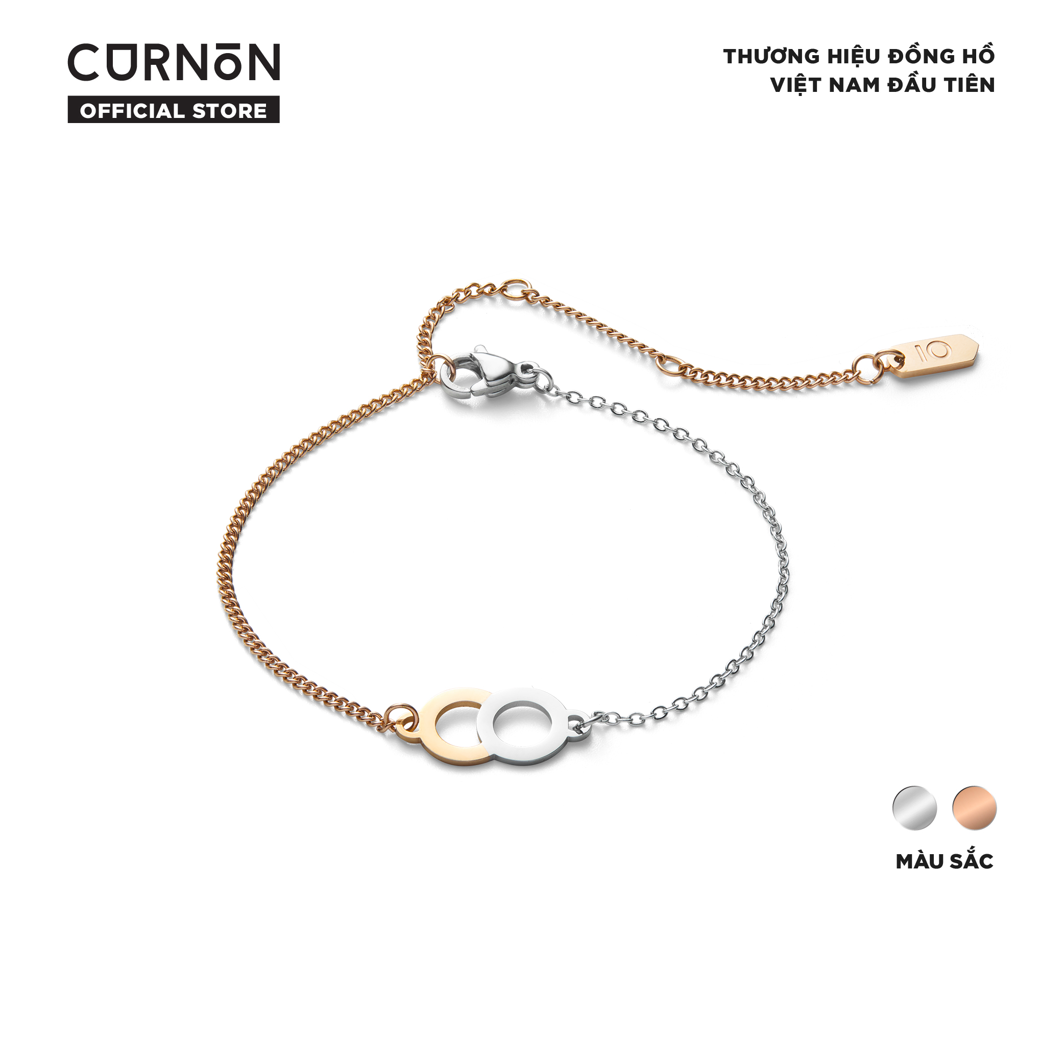 Vòng tay nữ Curnon Gwen Bracelet trang sức phụ kiện thời trang nữ thiết kế basic thanh lịch