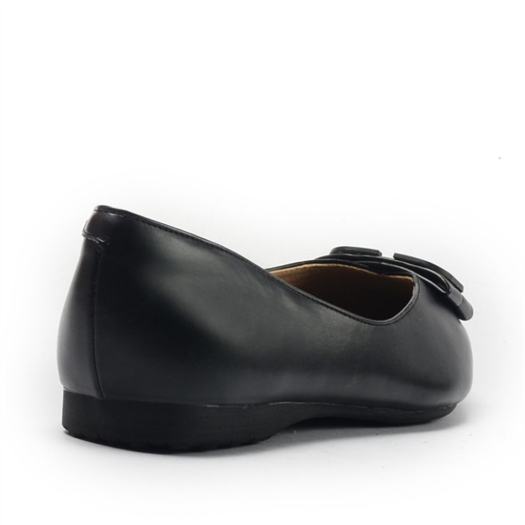 Giày búp bê nữ phối nơ khóa soàn chữ v xinh xắn, bb x15 - BQ thương hiệu Việt