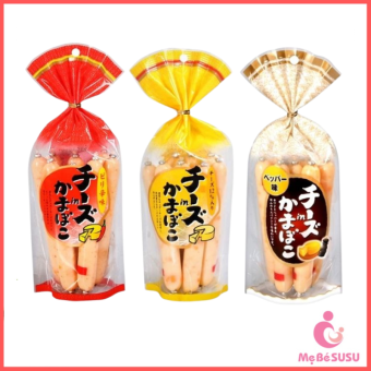 Xúc Xích Phô Mai Cá Tuyết Natori Nhật Bản Cho Bé