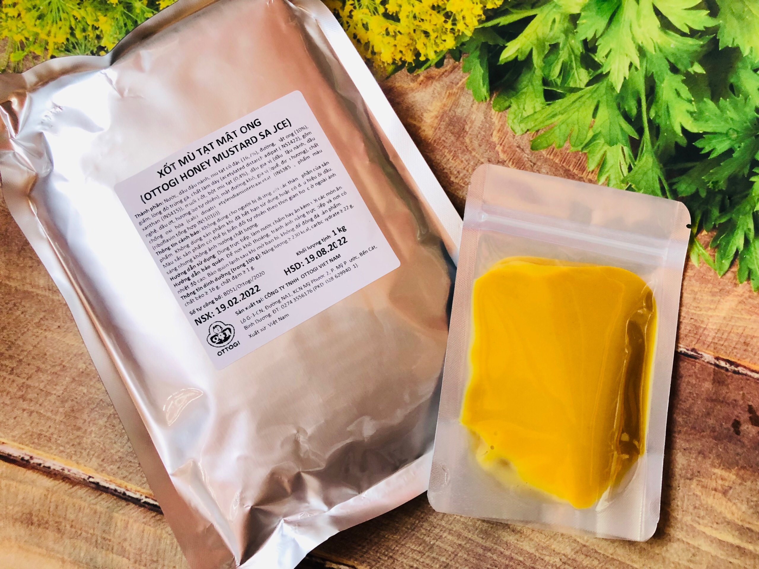 500g Sốt Mù Tạt Mật Ong Ottogi / 200g/ 100g