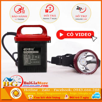 Đèn đội đầu ắc quy rời KM-205 (5W - 10.000mAh)