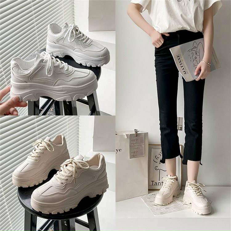 Giày nữ ❤❤ Giày thể thao nữ đế cao 5 phân siêu nhẹ quảng châu xịn