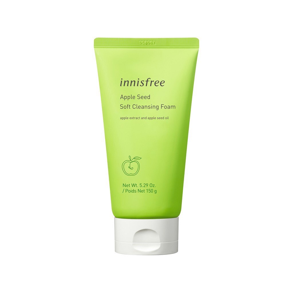 Sữa rửa mặt làm sạch sâu innisfree Apple Seed Soft Cleansing Foam 150g