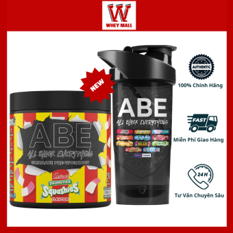 ABE PRE WORKOUT Tăng sức mạnh Applied Nutrition  30 lần dùng