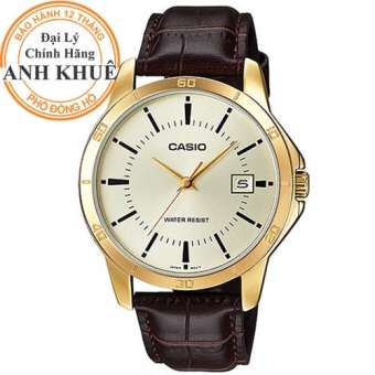 Đồng hồ nam dây da Casio Anh Khuê MTP-V004GL-9AUDF
