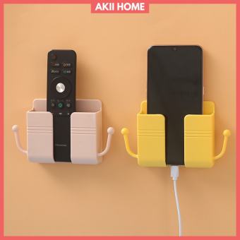 Giá Để Điều Khiển Gắn Tường, Có Móc Treo Chìa Khóa Tiện Lợi Akii Home MT11