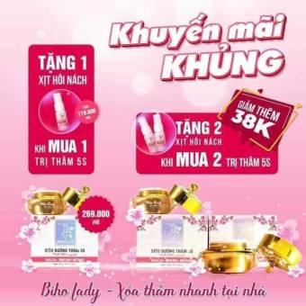 MUA 1 TẶNG 1 siêu dưỡng thâm biholadi 5s giúp đánh bay vùng bị nách mông BIKINI  TẶNG XỊT HÔI NÁCH