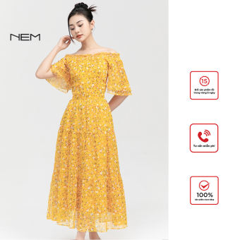 Đầm công sở NEM Fashion tay ngắn D43302