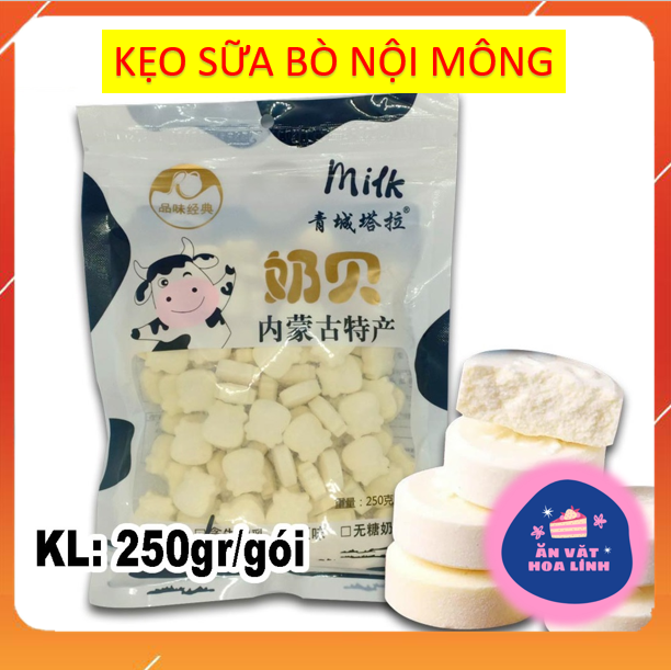 Kẹo sữa bò Nội Mông gói 250gr