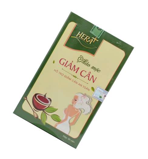 02 Hộp Trà Thảo mộc Giảm cân Hera Plus (30 viên) – Hỗ trợ giảm cân an toàn - Trà Giảm cân Hera Plus