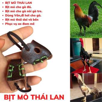 Bịt mỏ gà loại đặc biệt 2 CÁI.Bịt mỏ gà chọi. Bịt mỏ gà nòi.BỊT MỎ CHO GÀ CHỌI-BỊT MỎ THÁI LAN CHO GÀ CHỌI