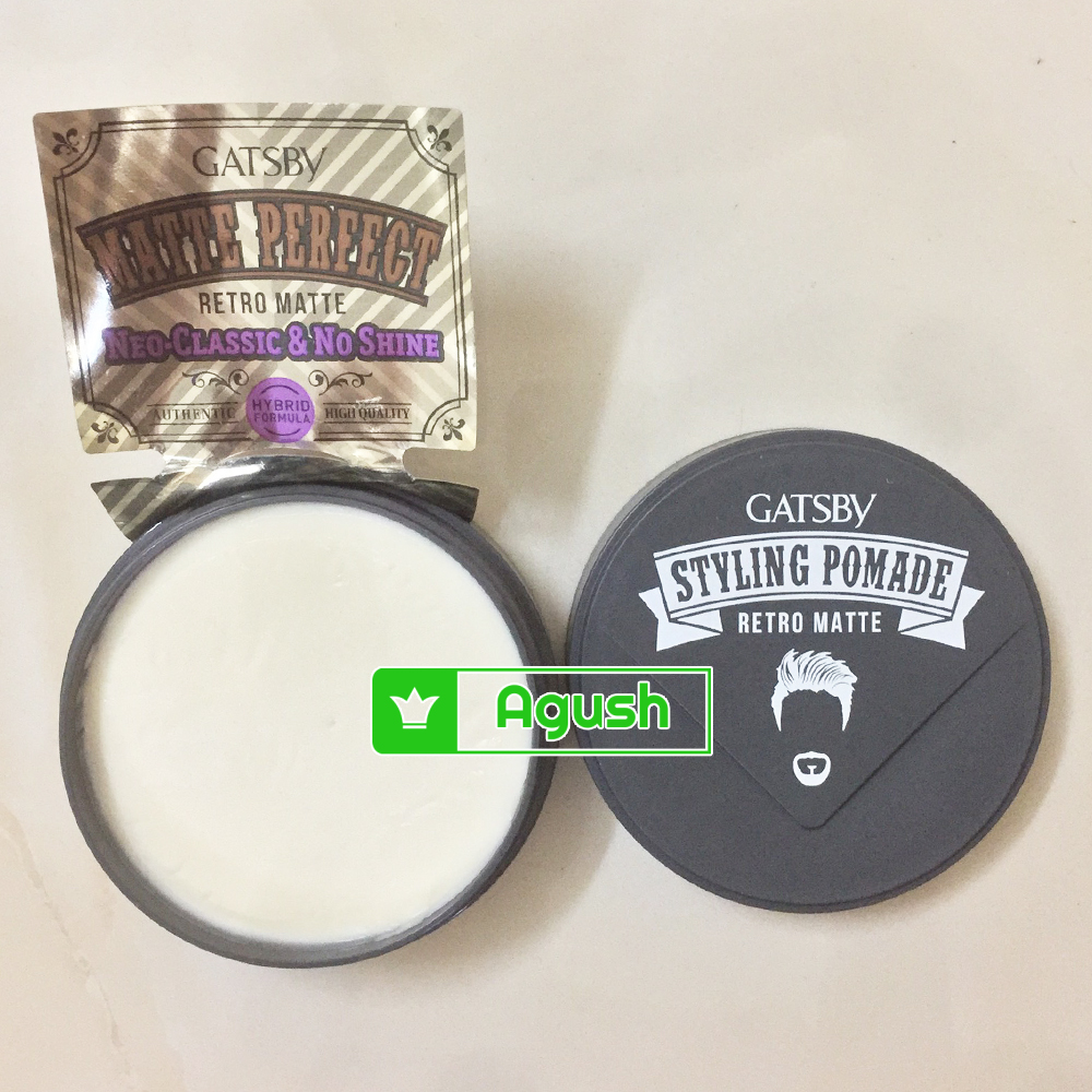 Hộp keo sáp mềm vuốt tóc khô cho nam cứng Gatsby Styling Wax x Pomade Retro Matte lọ 75g gốc nước bôi tạo kiểu Matte Perfect giữ nếp định hình không bóng mượt tóc thẳng cao cấp thơm nước hoa được cho bé trẻ em chính hãng giá rẻ