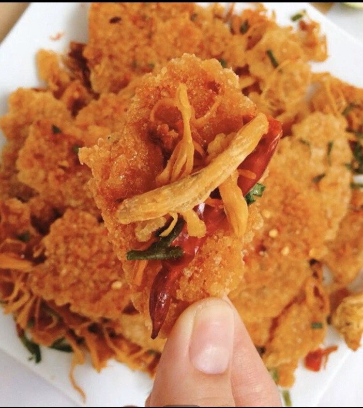 500g cơm cháy bể chiên nước mắm loại ngon