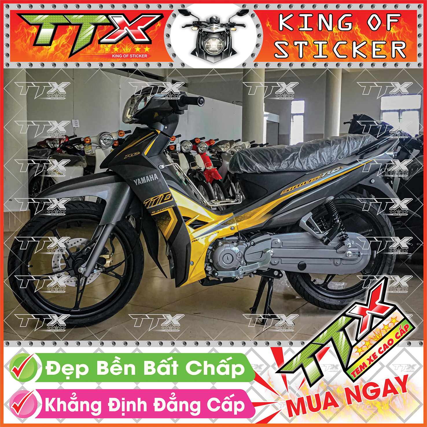 YAMAHA SIRIUS FI 2019  PHIÊN BẢN VÀNH ĐÚC  Honda Thanh Vương Phát  Xe máy  trả góp  Honda Bình Dương