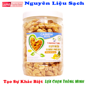 [Nguyên Liệu Sạch]Hộp 500GR Hạt Điều Rang Phô Mai Tâm Đức Thiện - Thực Phẩm Đóng Gói Đóng Hộp Ăn Liền – Đồ Ăn Vặt