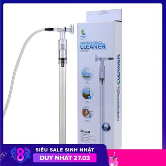 Cách thay nước hồ cá - Dụng cụ hút cặn bể cá AS 666B đa năng 2 IN 1 : thay nước, bơm nước, hút đáy hồ cá cầm tay, không cần dùng điện - Công nghệ Nhật Bản. SP phân phối uy tín bởi LYLYSHOP
